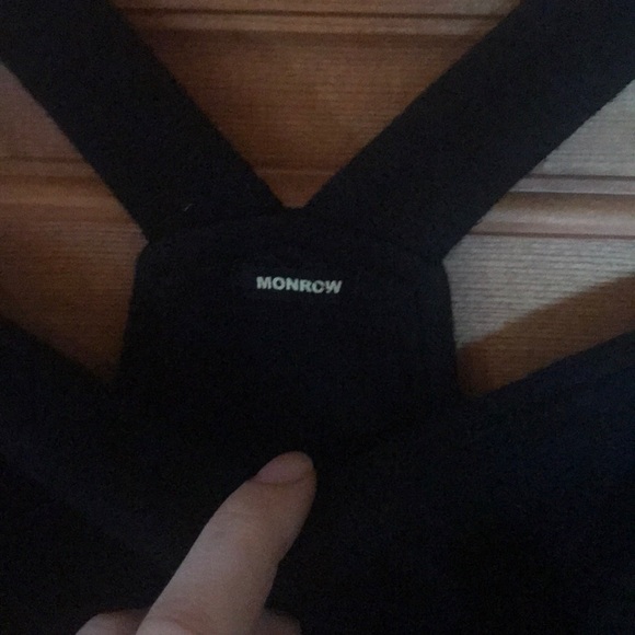 Monrow Sweatpant Overalls - Picture 7 of 7